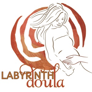 Labyrinth Doula Logo Final - White
